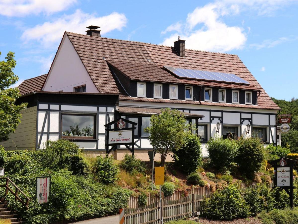 Gasthof Zum Burghof Medebach Exterior foto